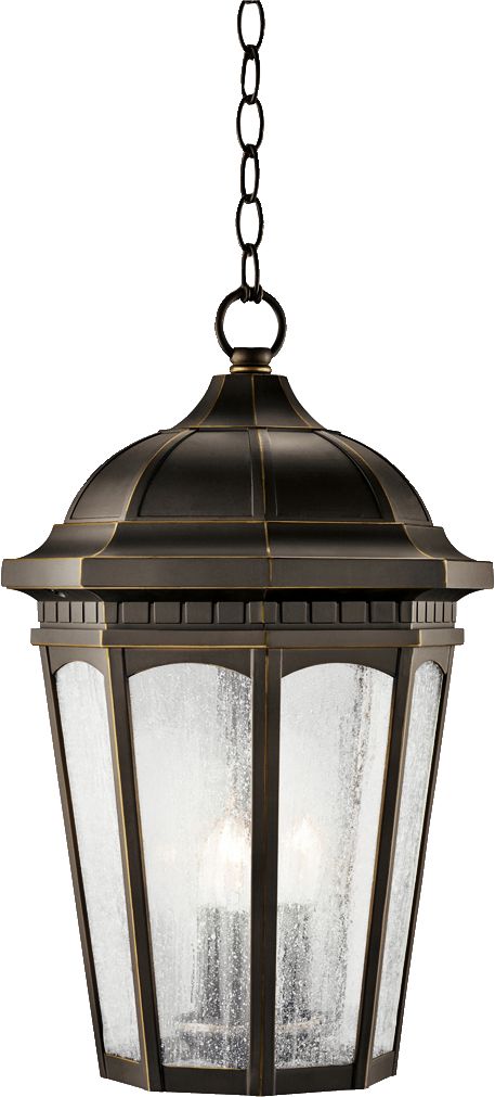 Kichler Courtyard Rubbed 21 1/2"H Outdoor Hanging Light