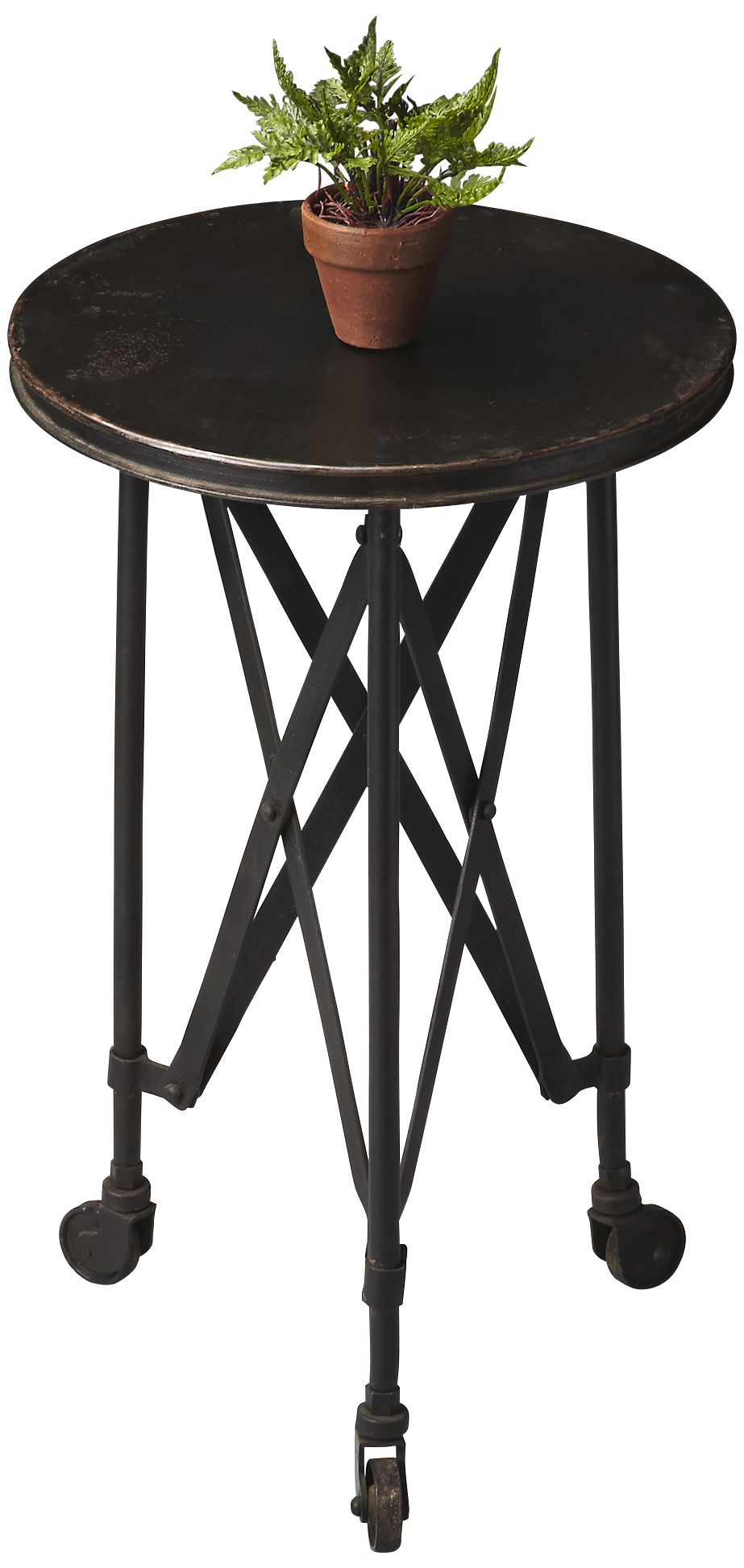Metalworks Industrial Accent Table