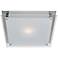 Access Vision 11 4/5" Wide Brushed Steel LED Ceiling Light