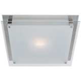 Access Vision 15 3/4&quot; Wide Brushed Steel LED Ceiling Light
