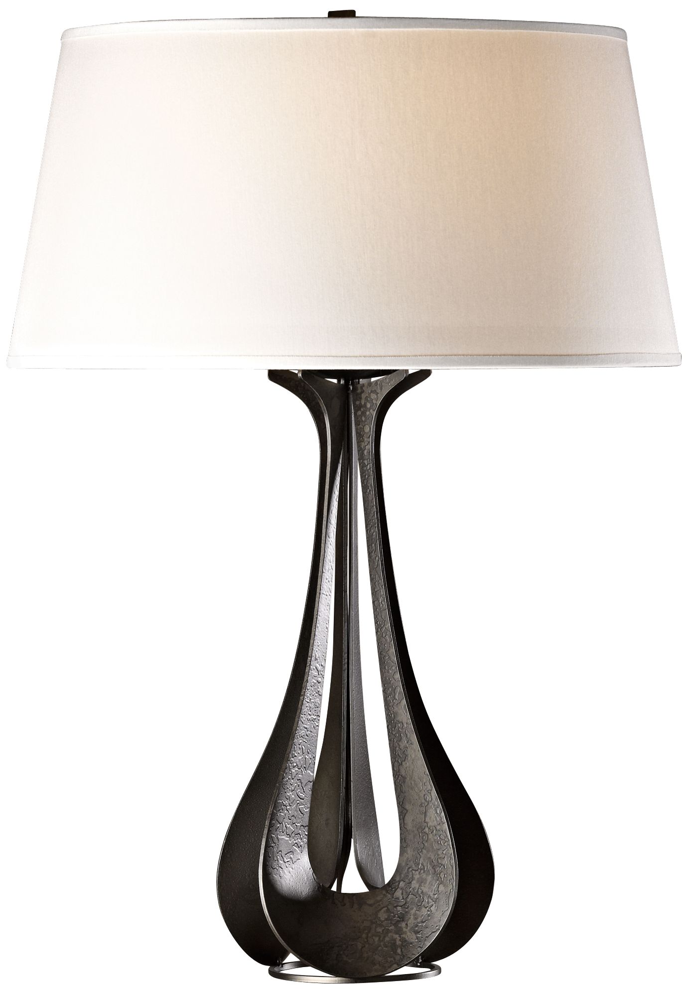 Hubbardton Forge Lino Dark Smoke Modern Table Lamp