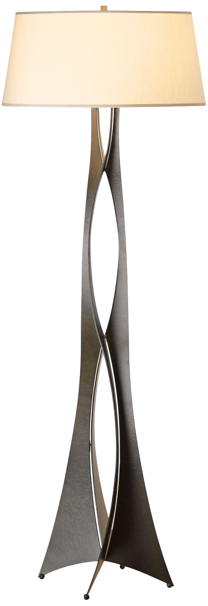 Hubbardton Forge Moreau Steel Contemporary Floor Lamp