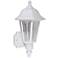 Brentwood 21 1/2" High White Outdoor Wall Light