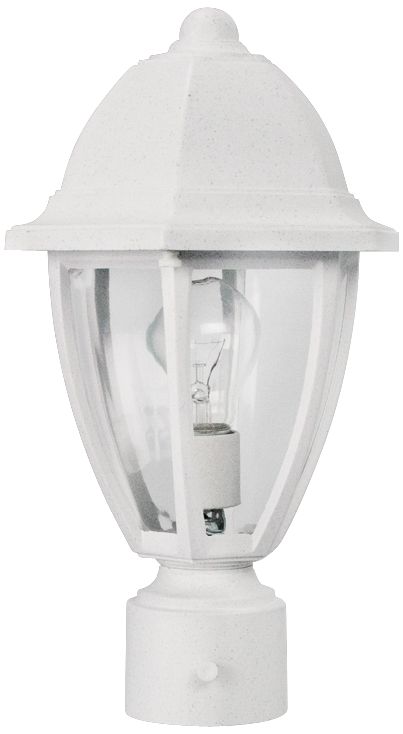 Everstone 14 3/4" High White Outdoor Post Lantern