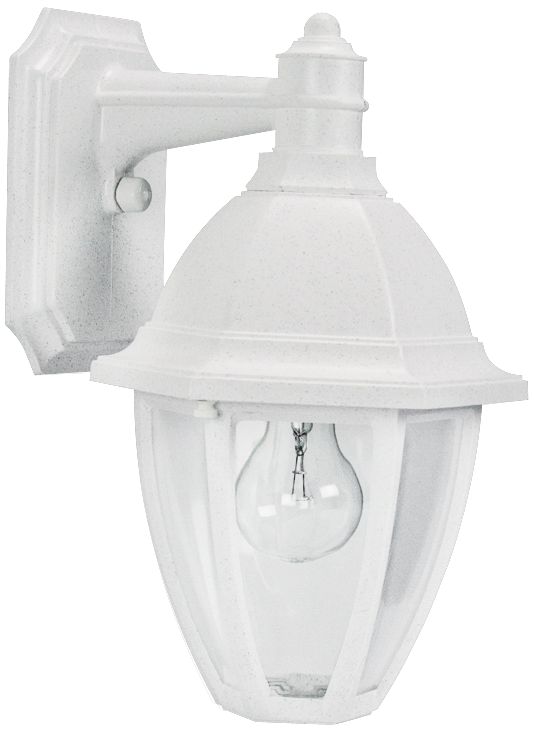 Everstone 13 3/4" High White Outdoor Wall Lantern