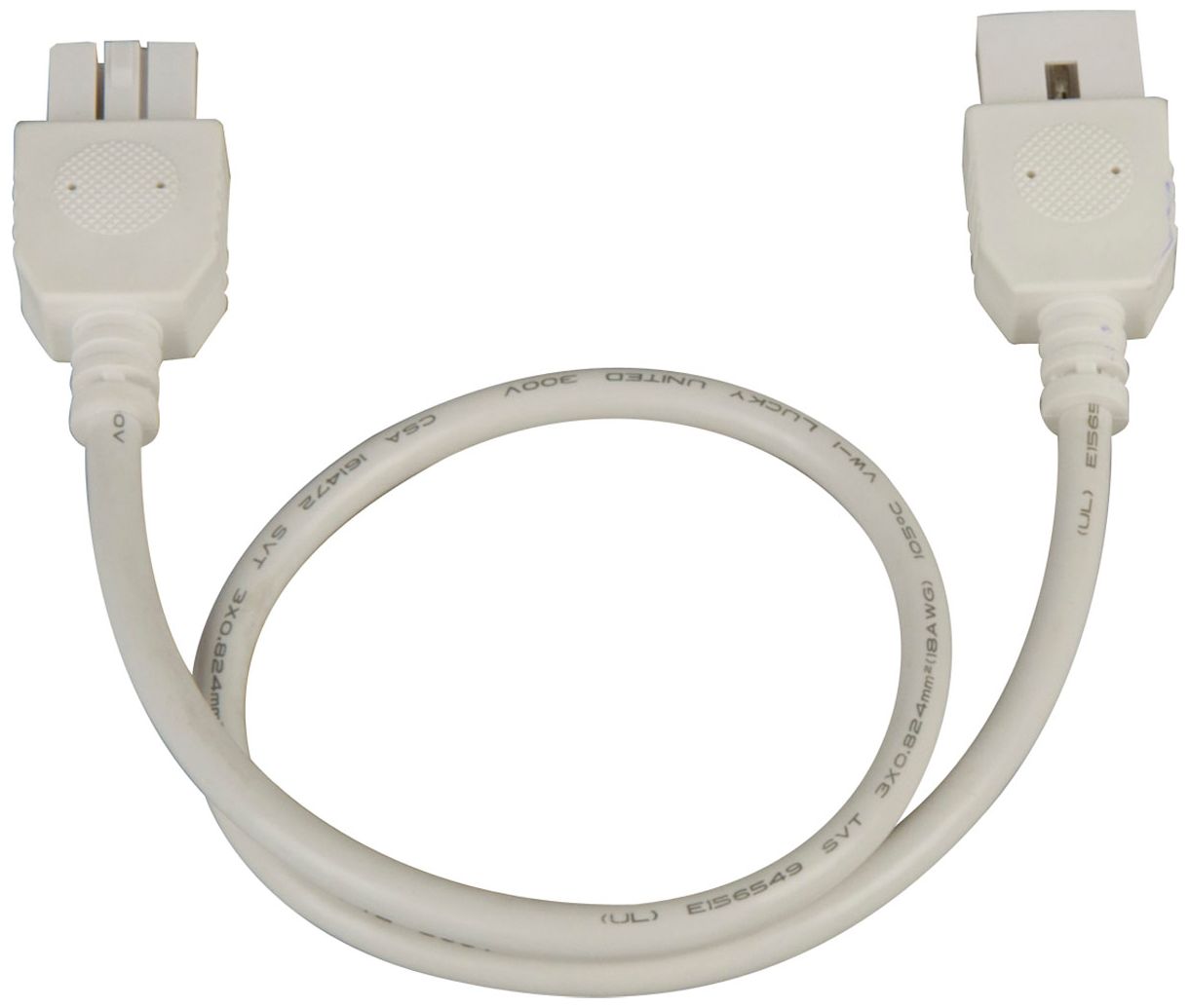 MXInterLink4 White 18" Under Light Connector Cord 3D594