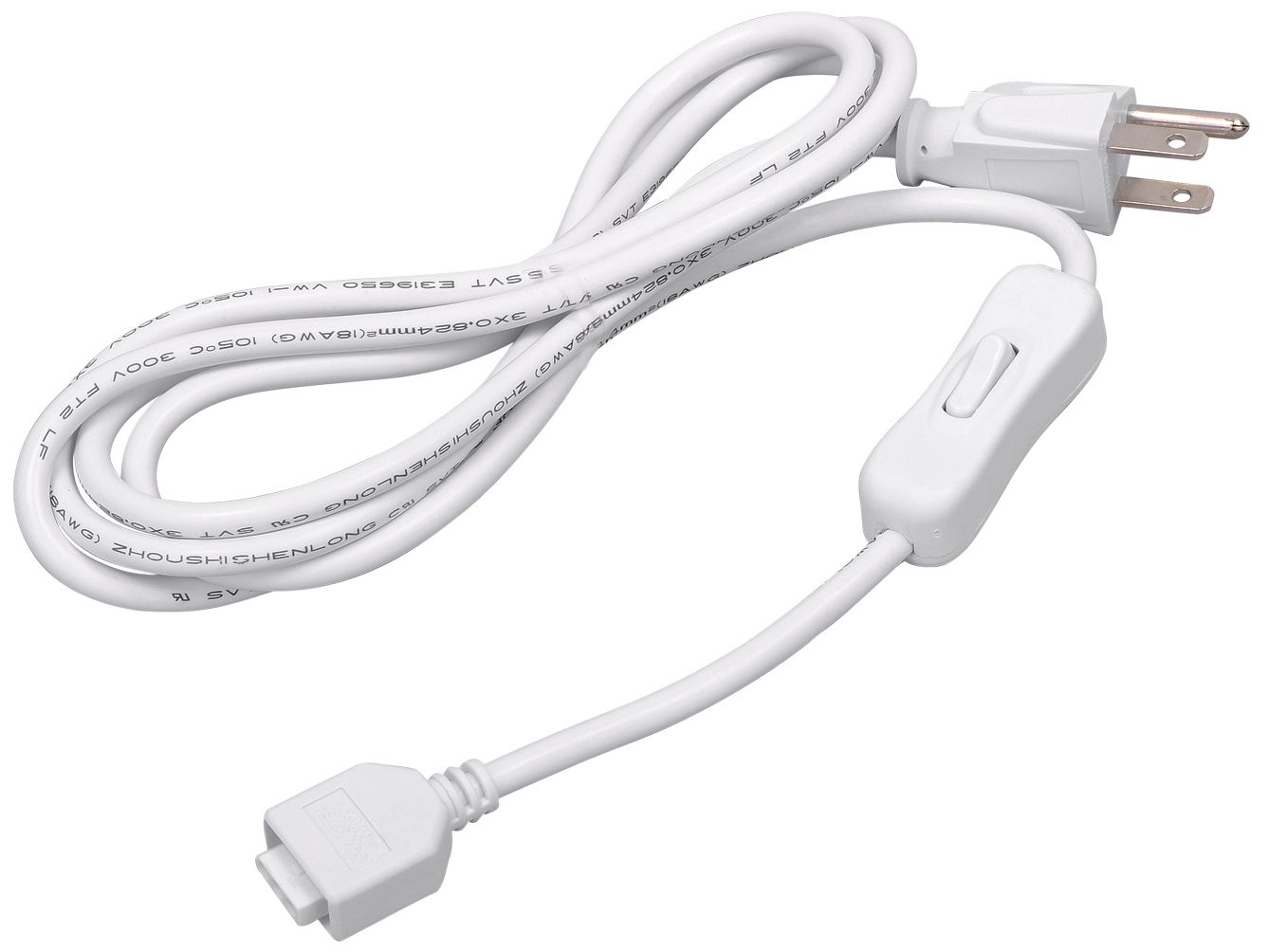 MXInterLink5 White 72" Under Cabinet Light Power Cord
