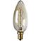 60 Watt Edison Style Candelabra Base Light Bulb
