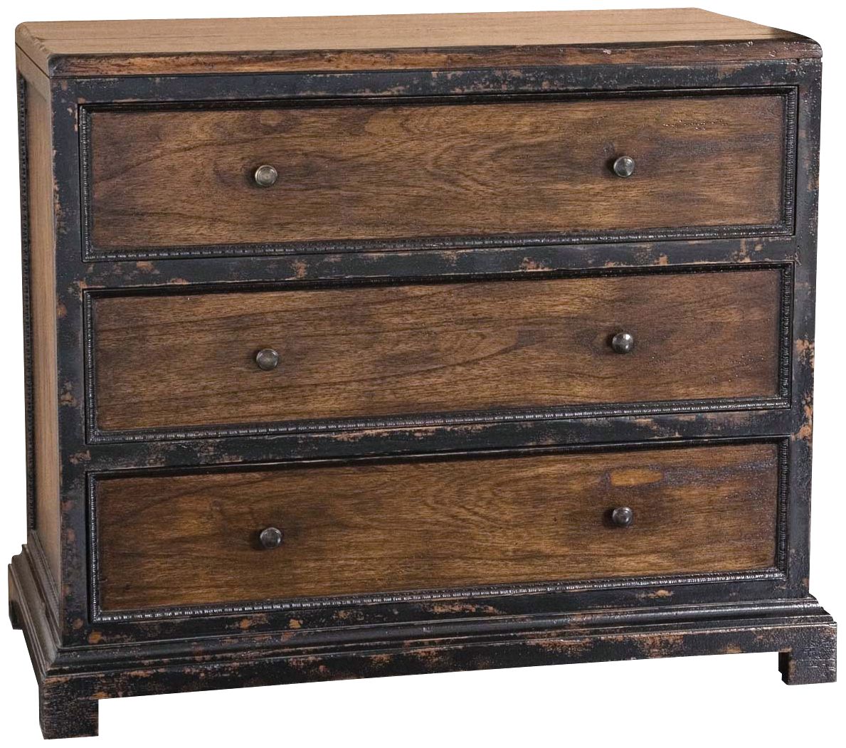 Uttermost Rishi Antique 3-Drawer Chest
