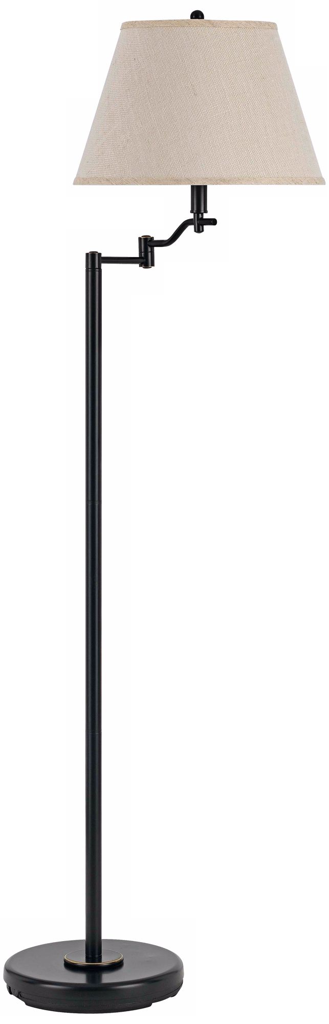 Stila Dark Bronze Swing Arm Floor Lamp 3F955 Lamps Plus