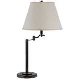 Stila Dark Bronze Swing Arm Table Lamp