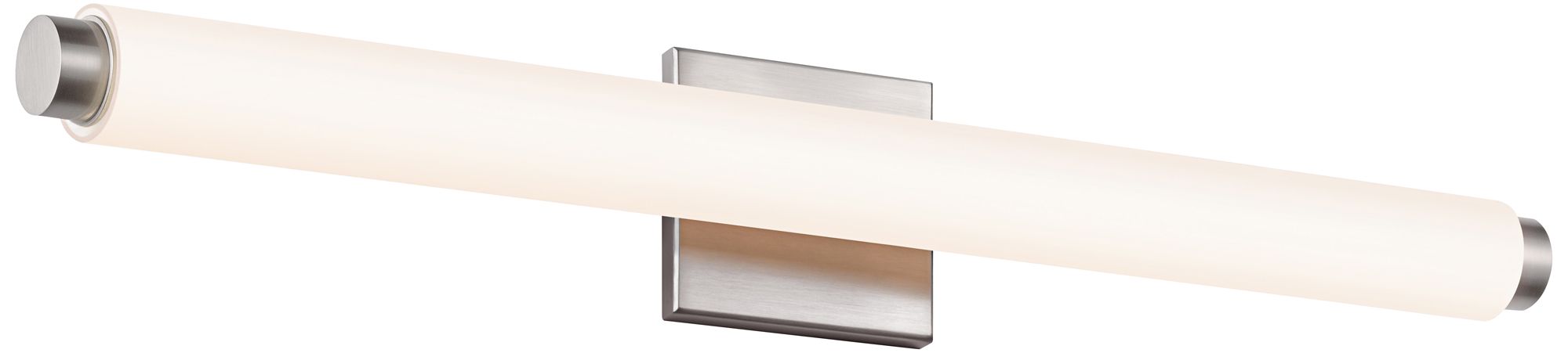 Sonneman Tubo Slim 25 1/2"W Satin Nickel LED Bath Light