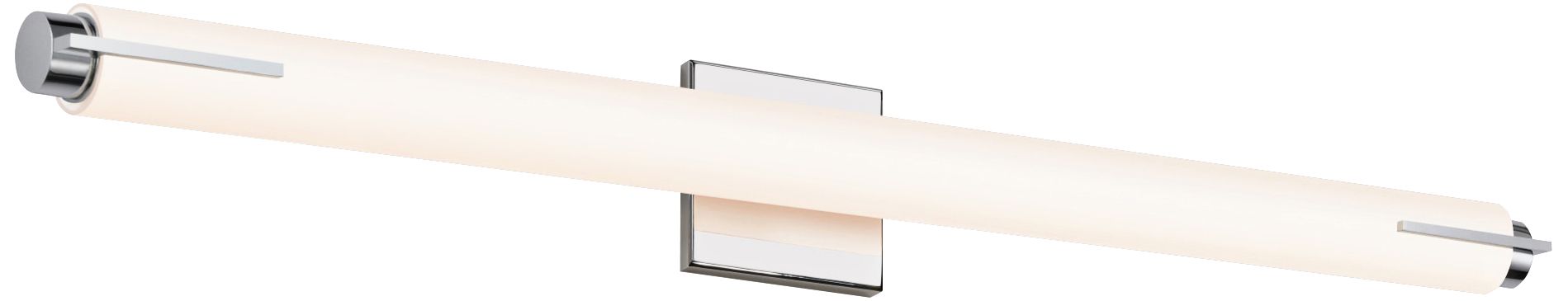 Tubo Slim 33 1/2"W Polished Chrome LED Bath Light
