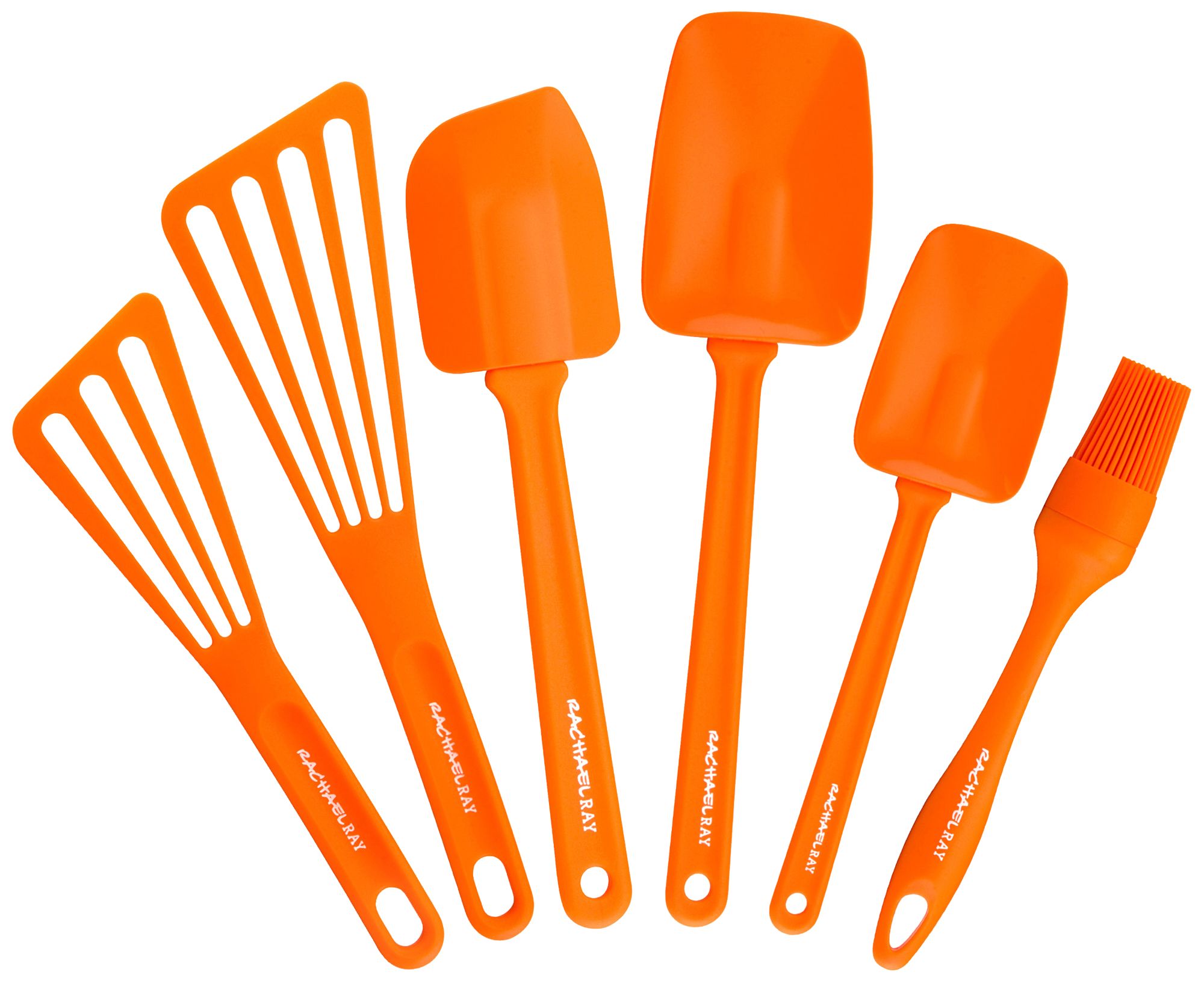 Rachael Ray Tools 6-Piece Orange Kitchen Set