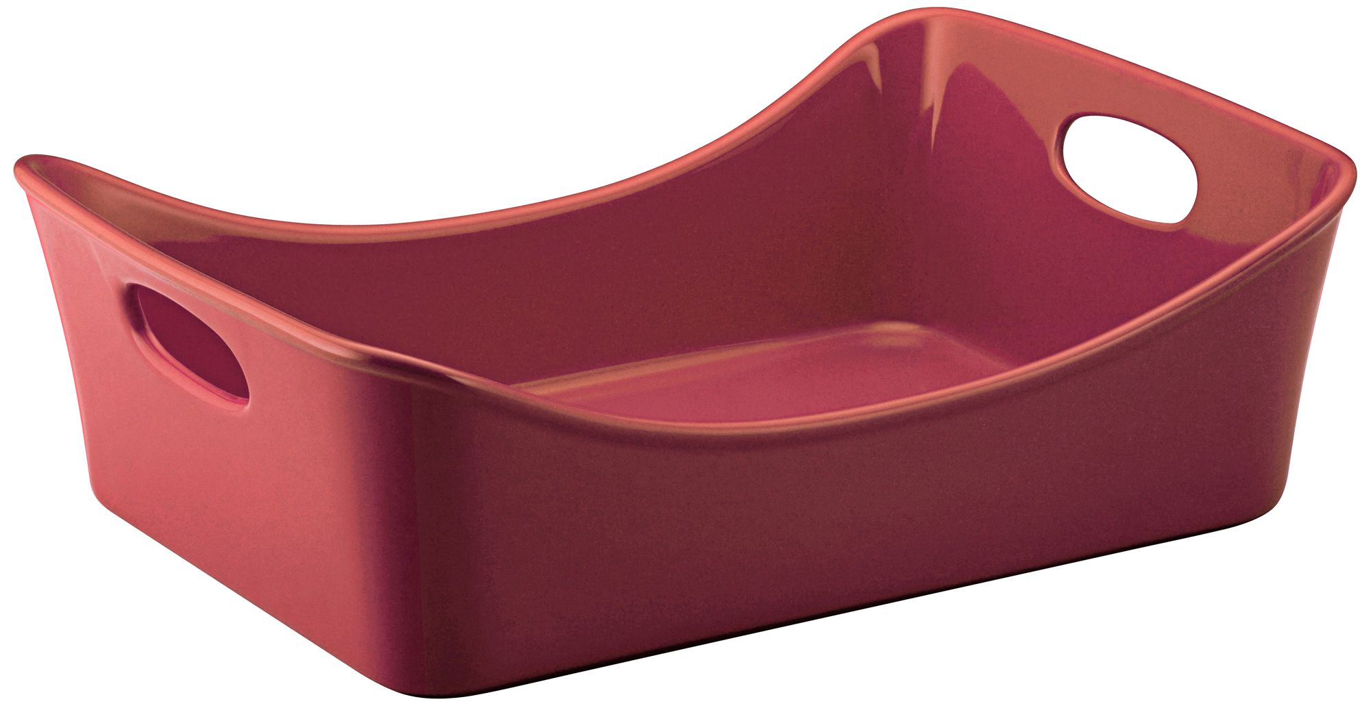 Rachael Ray 9x13 Stoneware Red Lasagna Lover Pan