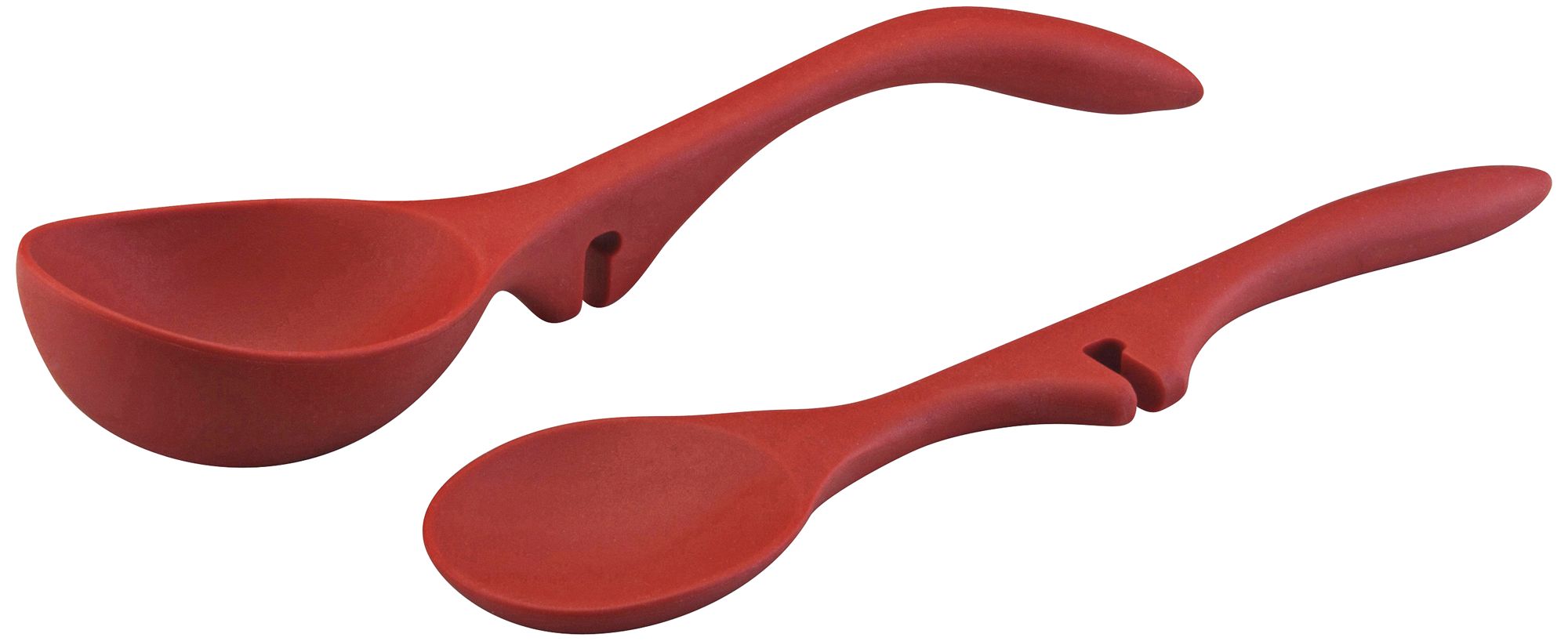 Rachael Ray Tools Red Lazy Spoon and Ladle Set