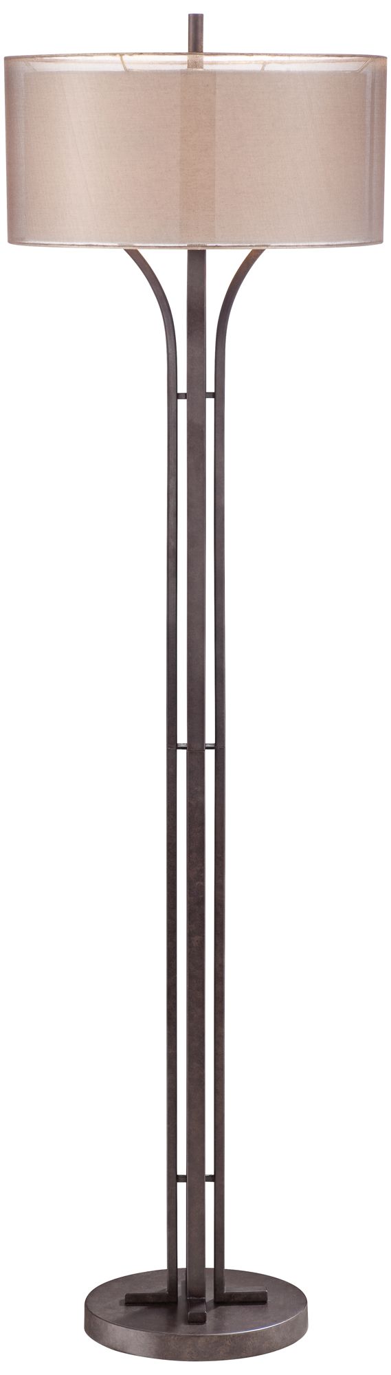 modern bronze floor lamp