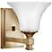 Hinkley Abbie 7 3/4" Brushed Caramel Wall Sconce