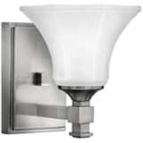Hinkley Abbie 7 3/4&quot; Brushed Nickel Wall Sconce