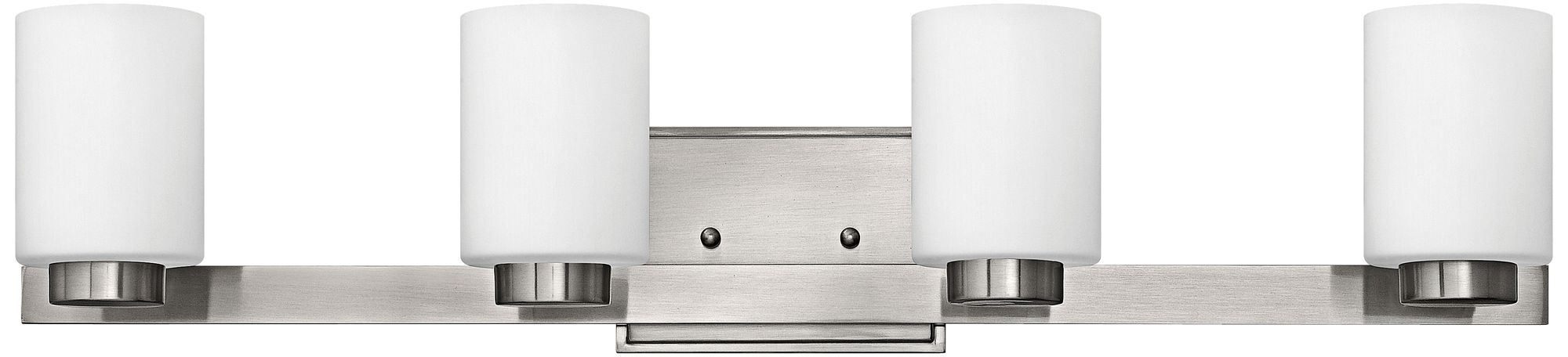 Hinkley Miley 30" Wide Brushed Nickel 4-Light Bath Light