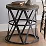 Crestview Collection Industrial Side Table - #3K665 | Lamps Plus