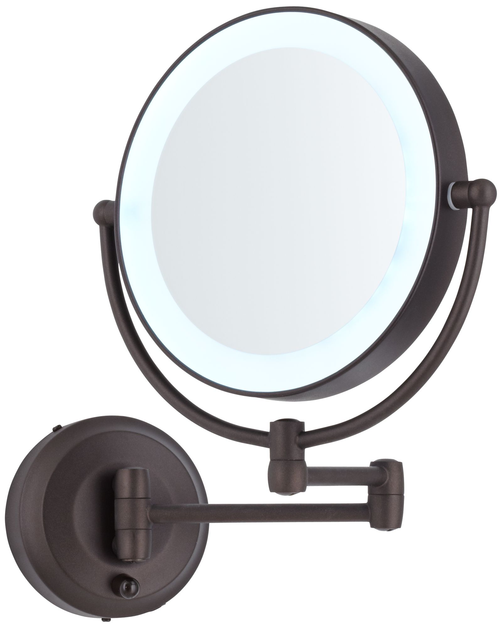 bronze makeup mirror
