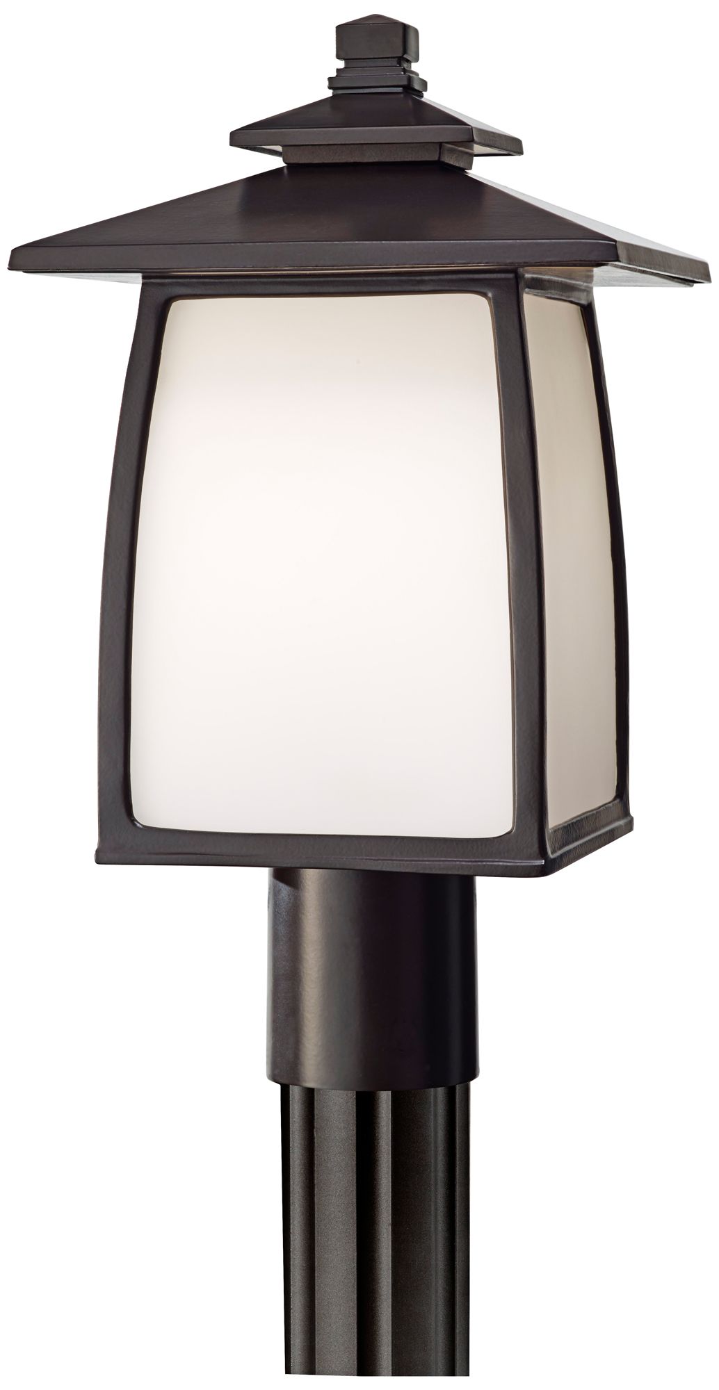 Feiss Wright House 16" High Bronze Outdoor Post Light