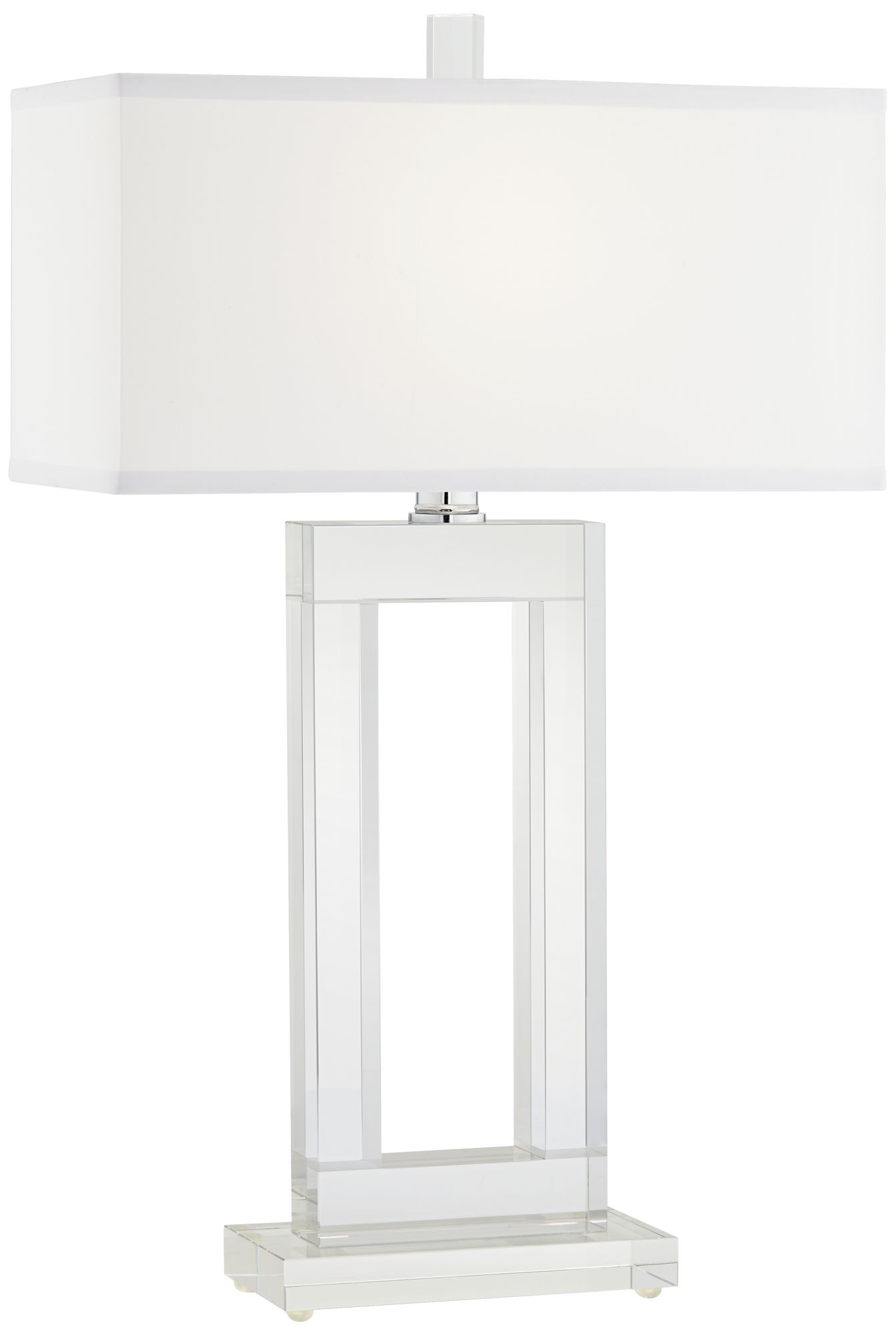 Vienna Full Spectrum Window Modern Crystal Table Lamp 3M960 Lamps Plus