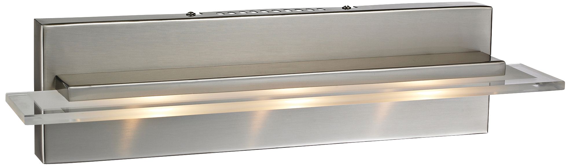 Linton Collection 18" Wide Satin Nickel LED Bathroom Light