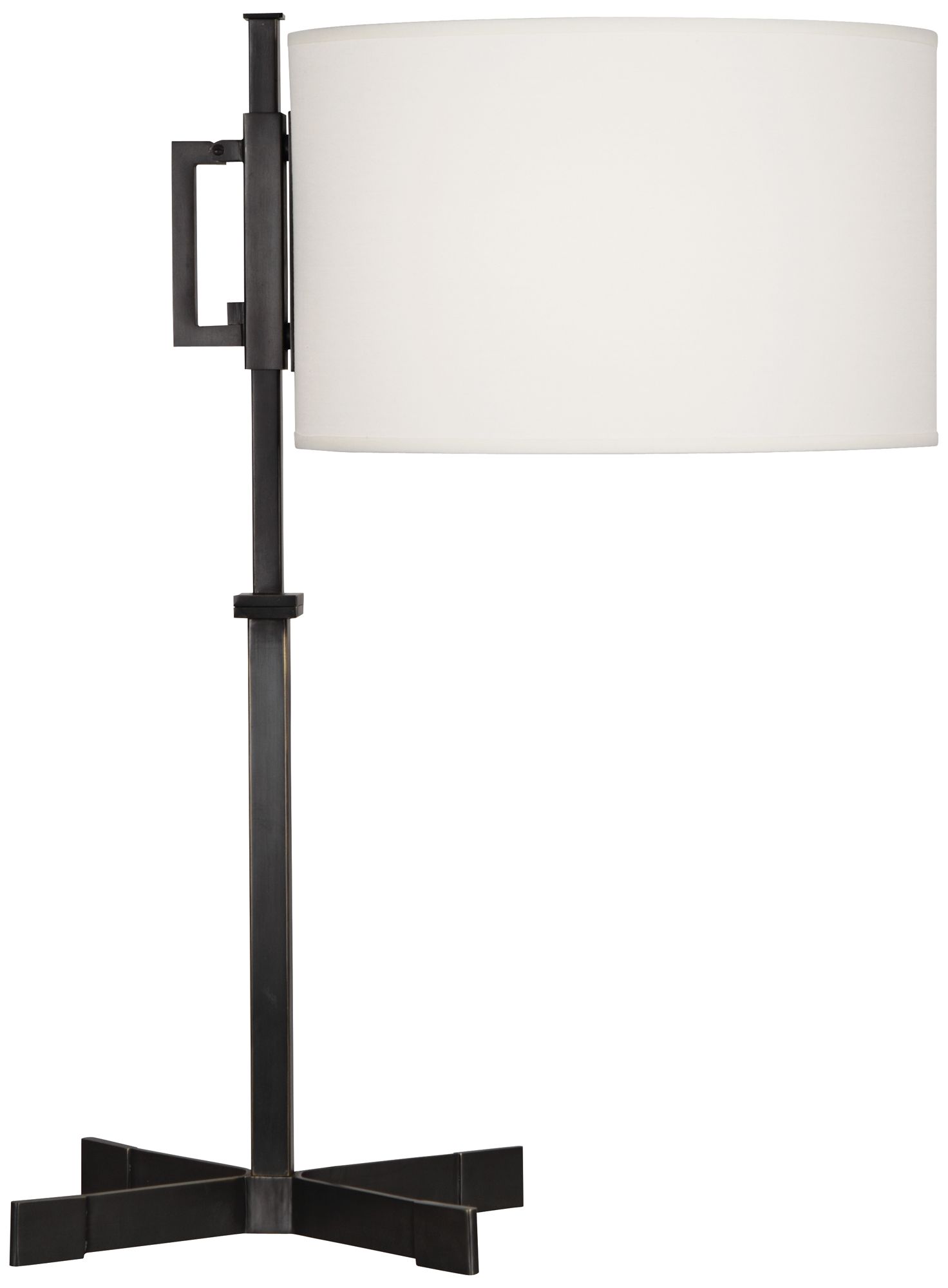 Robert Abbey Max Deep Patina Bronze Modern Desk Lamp