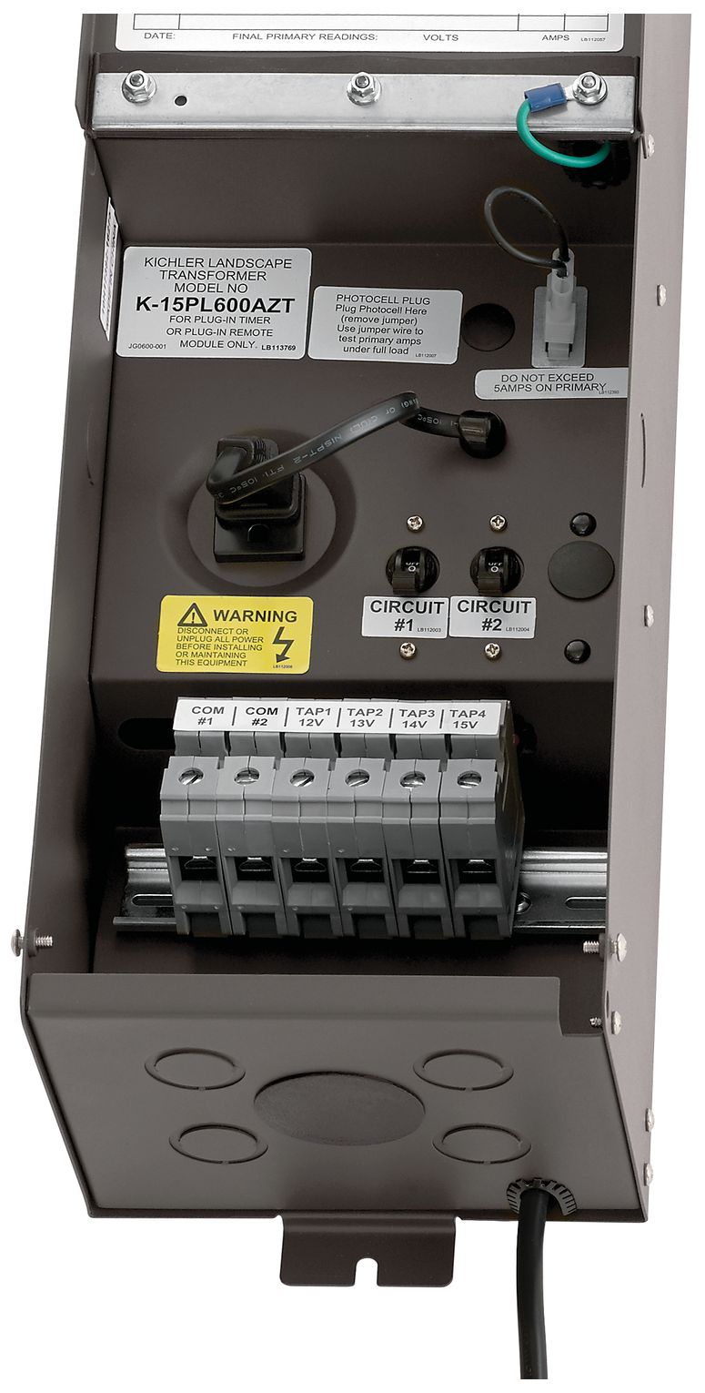 Kichler Plus Series 600-Watt Bronze Transformer