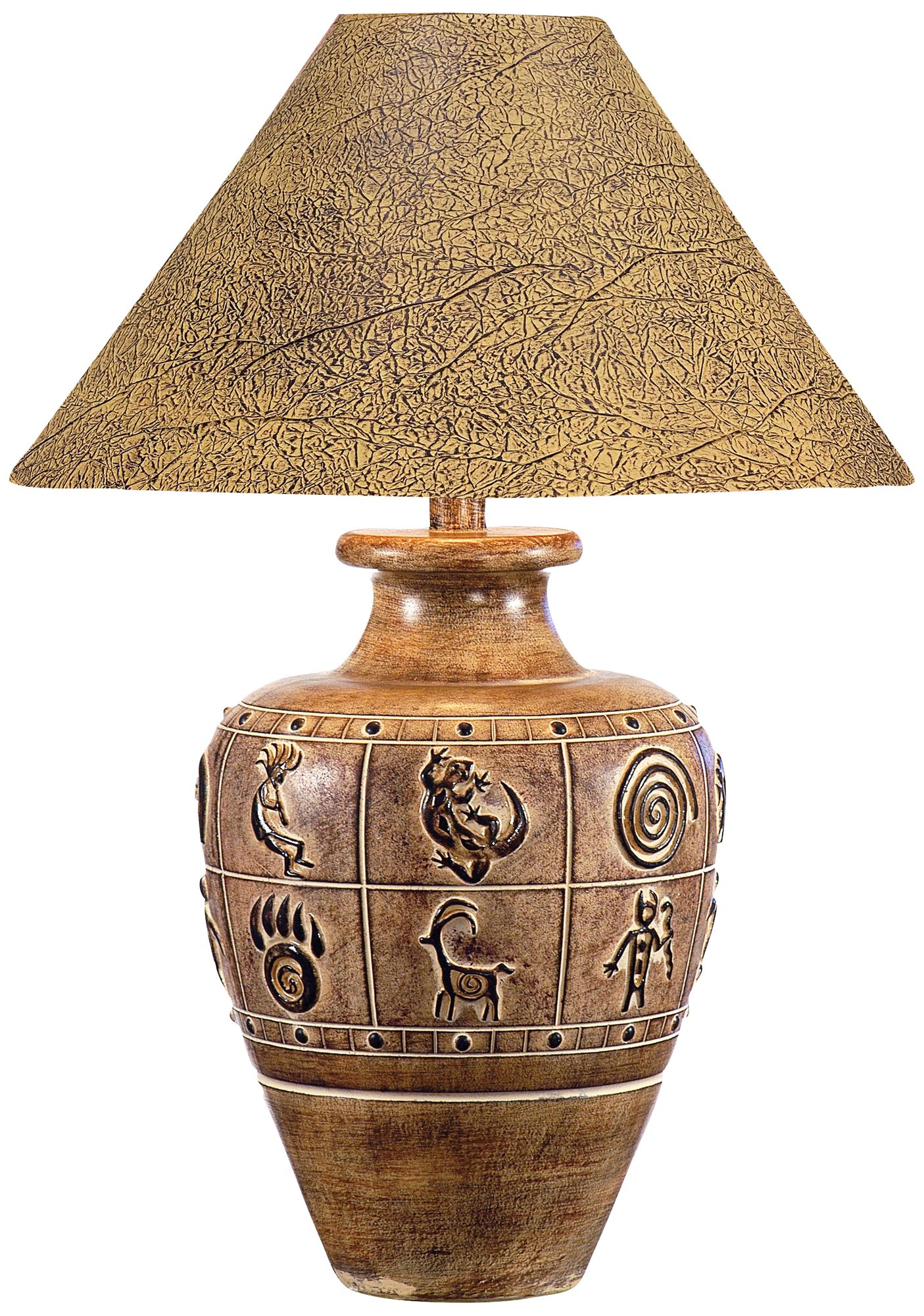 Desert Sand Brown Handcrafted Southwest Table Lamp 3N718 Lamps Plus