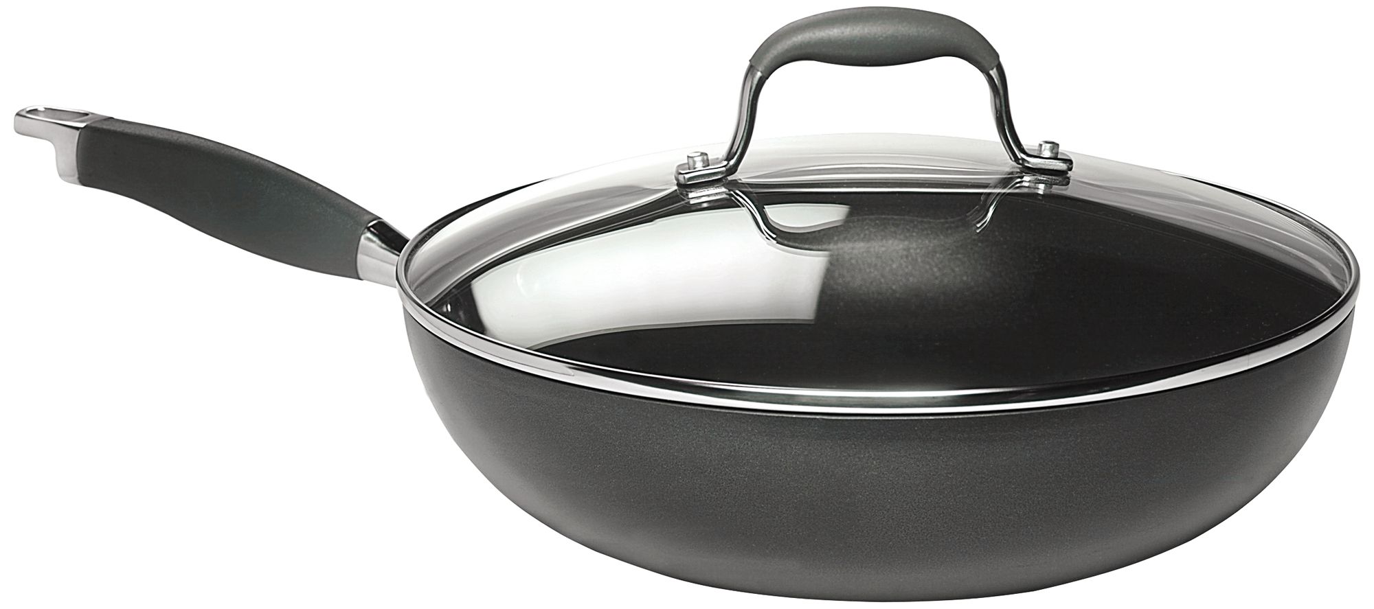 Anolon Advanced Gray 12" Covered Ultimate Pan