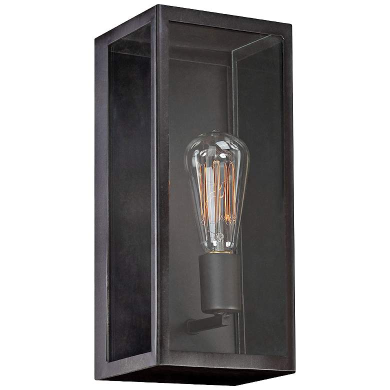 Retto Collection 12&quot; High Industrial Bronze Wall Sconce