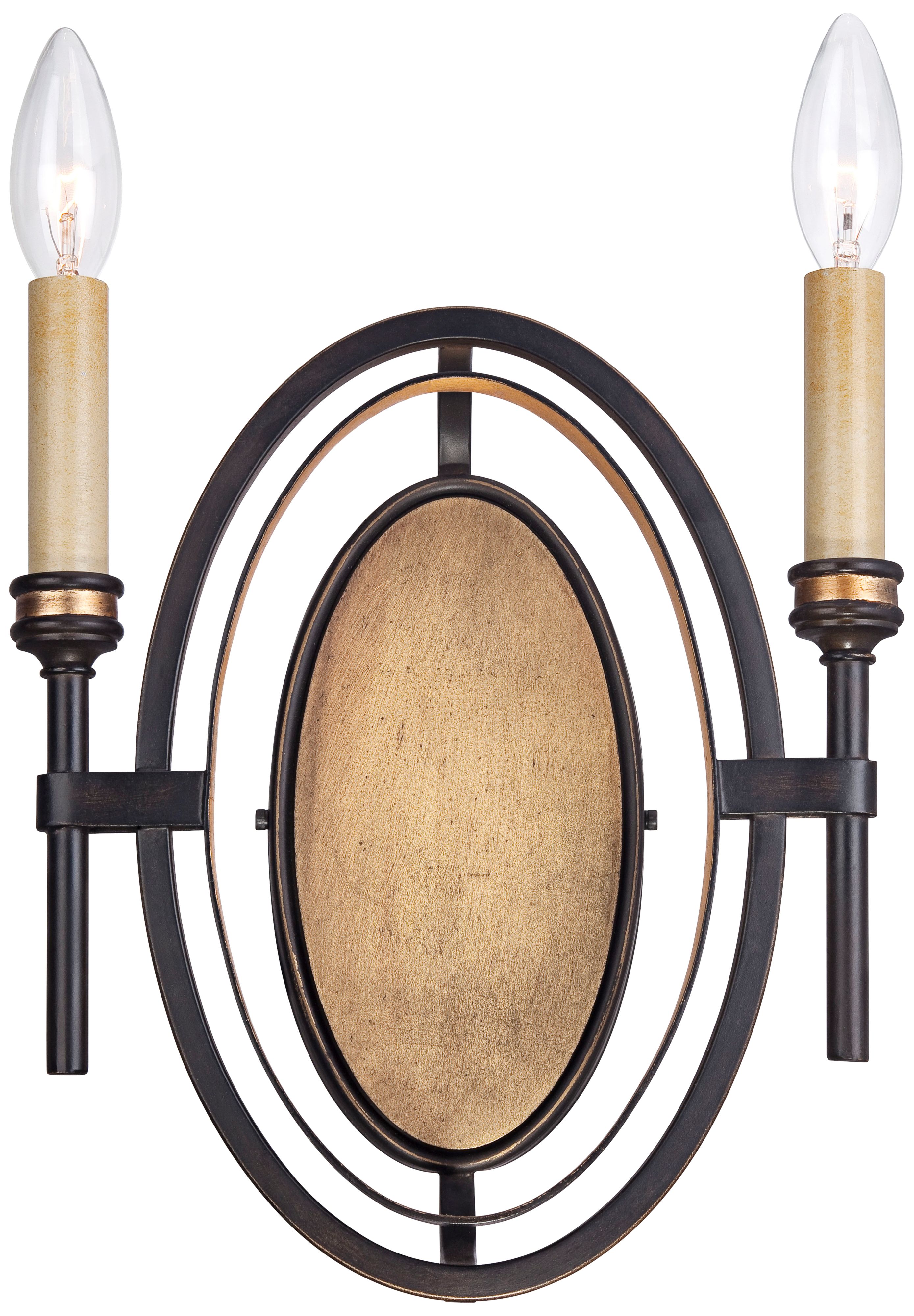 Infinity Collection 14" High Oil-Rubbed Bronze Sconce
