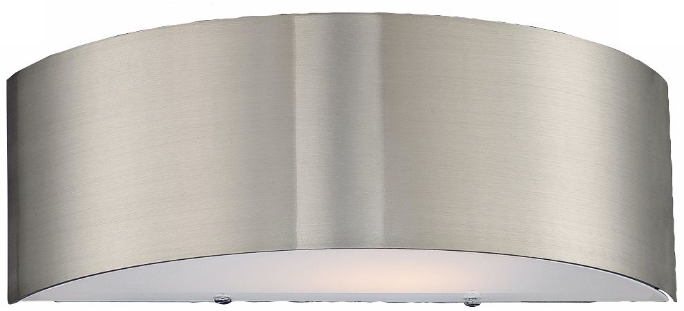 Dervish Collection 14" Wide Satin Nickel Sconce