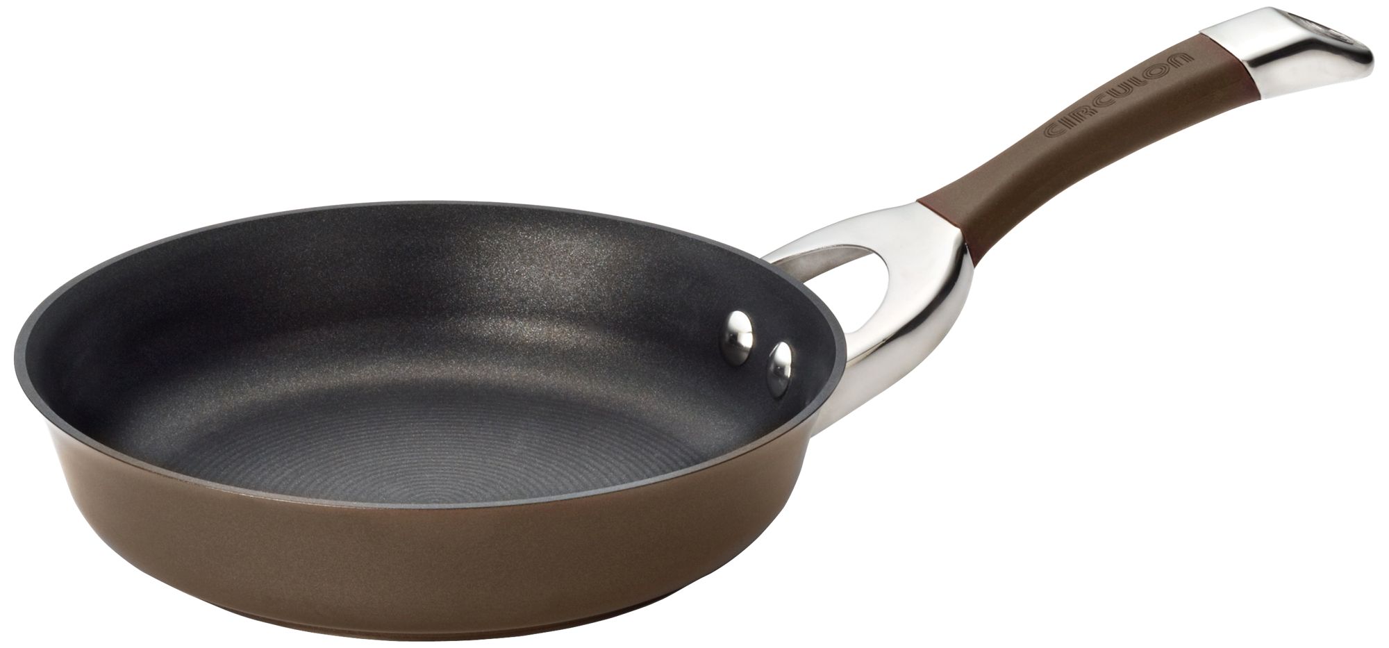 Circulon Symmetry Brown Aluminum 8 1/2" French Skillet