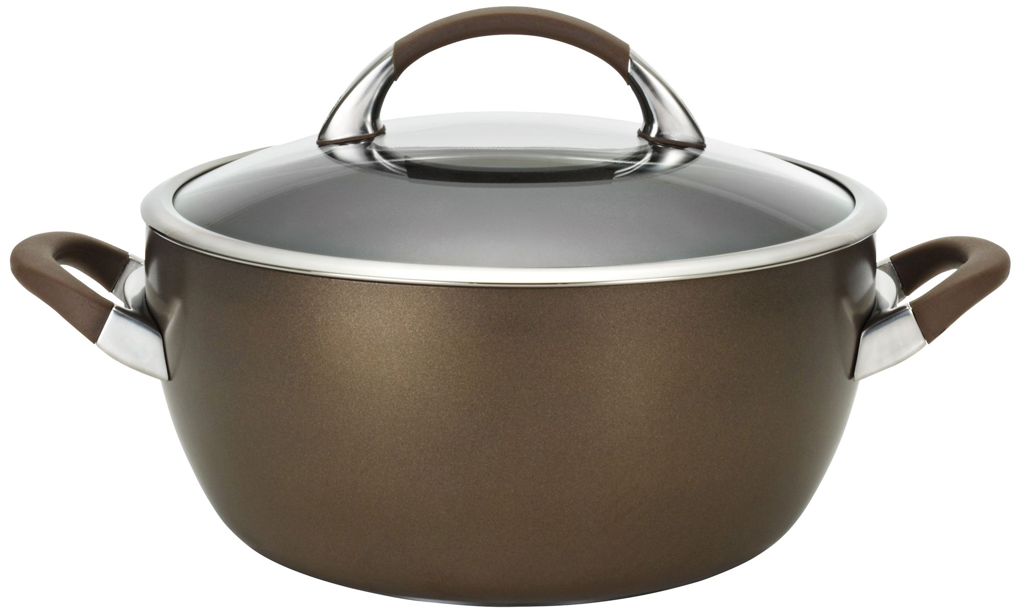 Circulon Symmetry Brown Aluminum 5 1/2-Quart Casserole