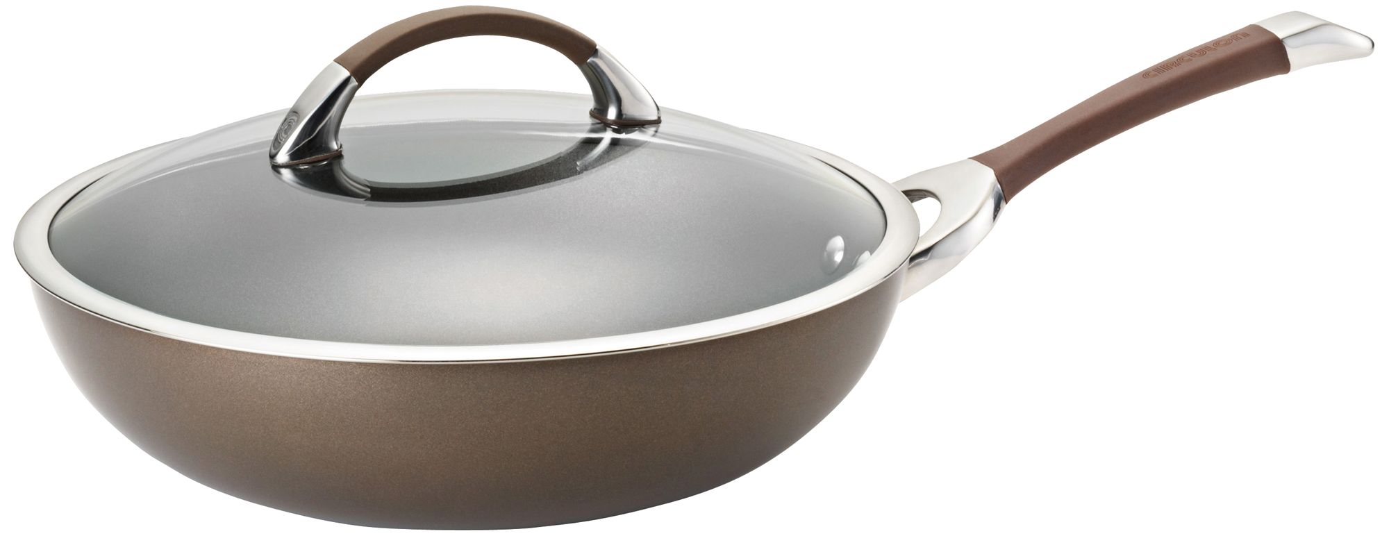 Circulon Symmetry Brown Aluminum 12" Essential Pan