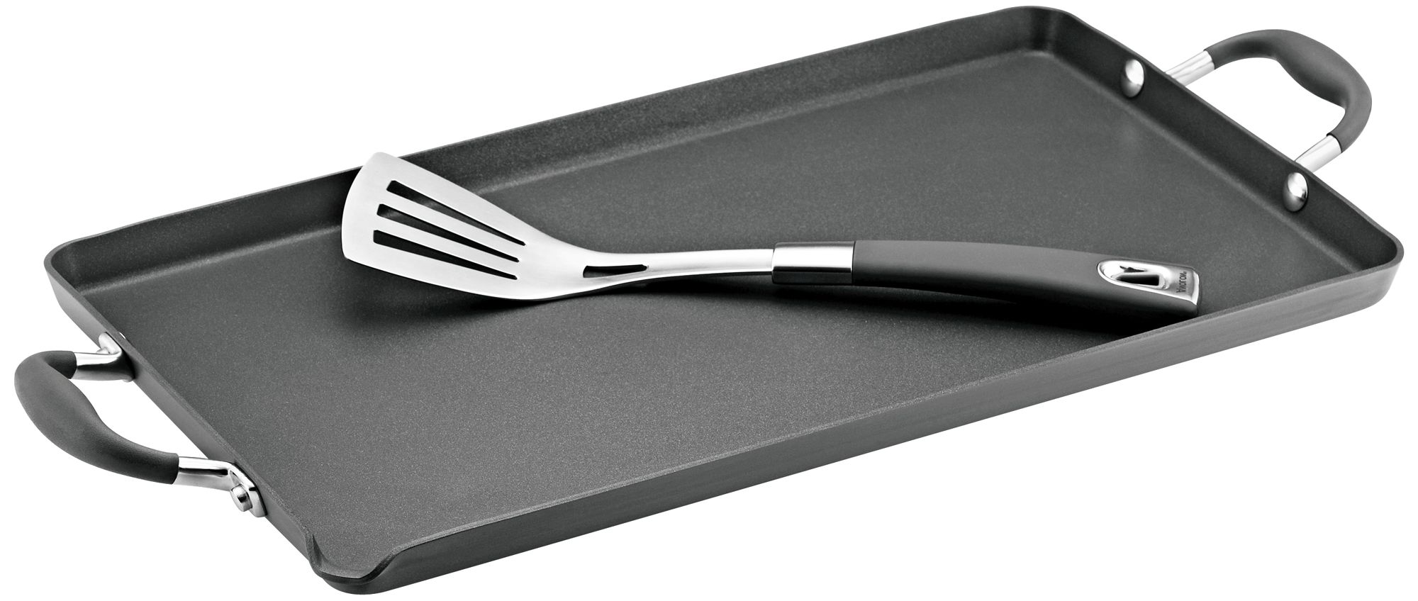 Anolon Advanced 18x10" Double Burner Griddle w/Mini-Turner