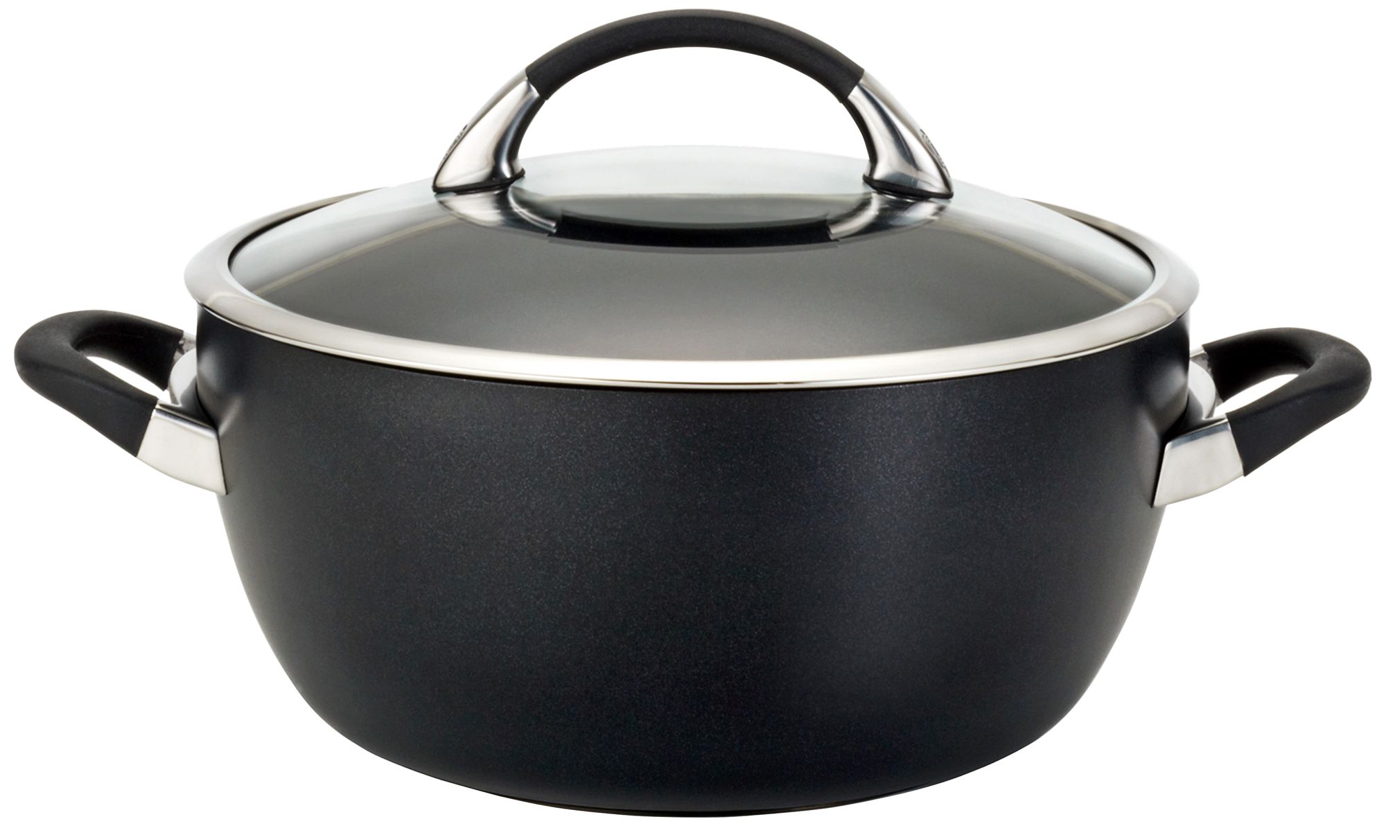 Circulon Symmetry Black Aluminum 5 1/2-Quart Casserole