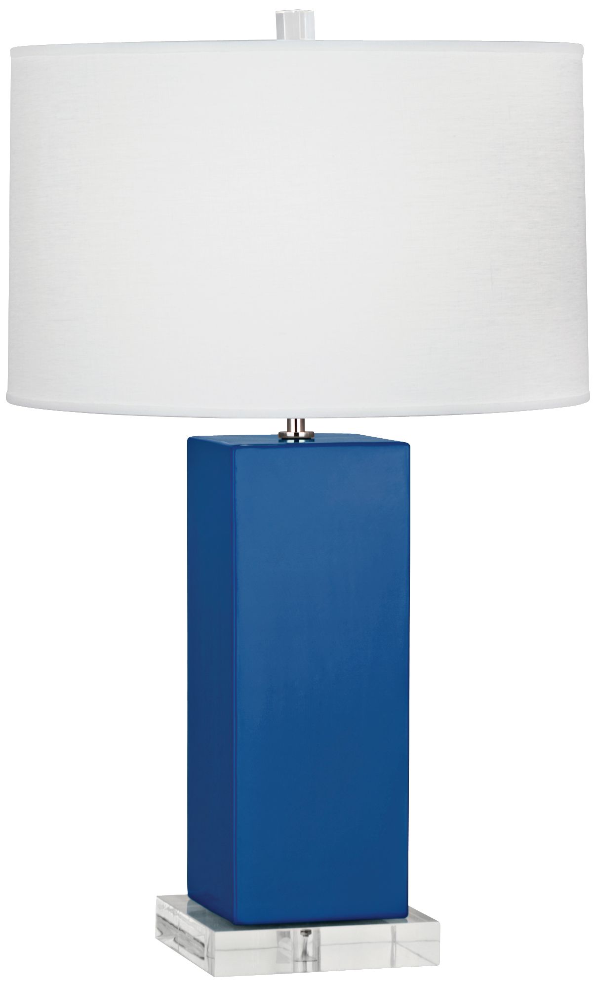 Robert Abbey Harvey Marine Glazed Ceramic Table Lamp