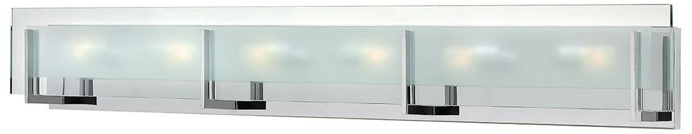 Hinkley Latitude 37 1/2" Wide Chrome Bath Light