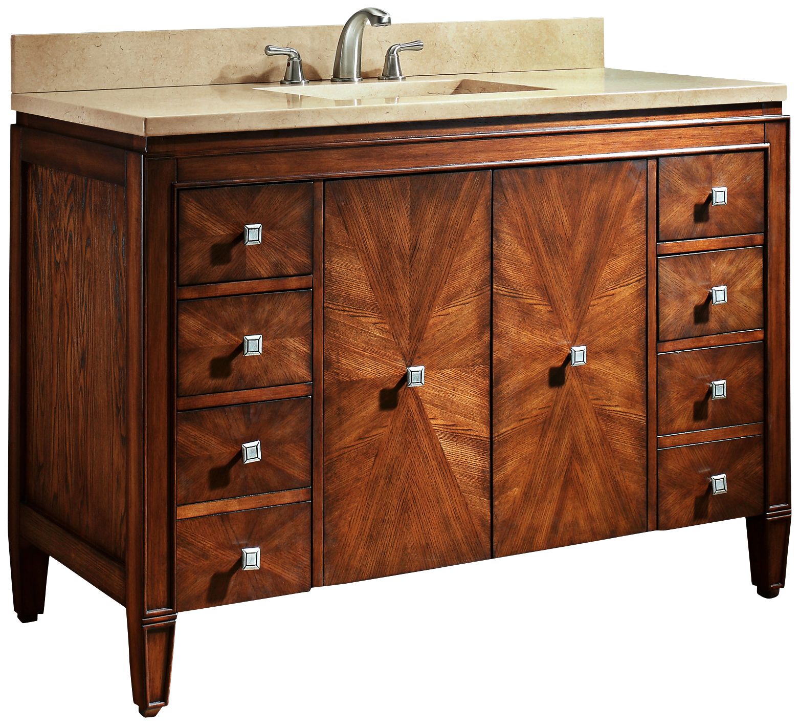Avanity Brentwood 49" Beige Marble Sink Vanity