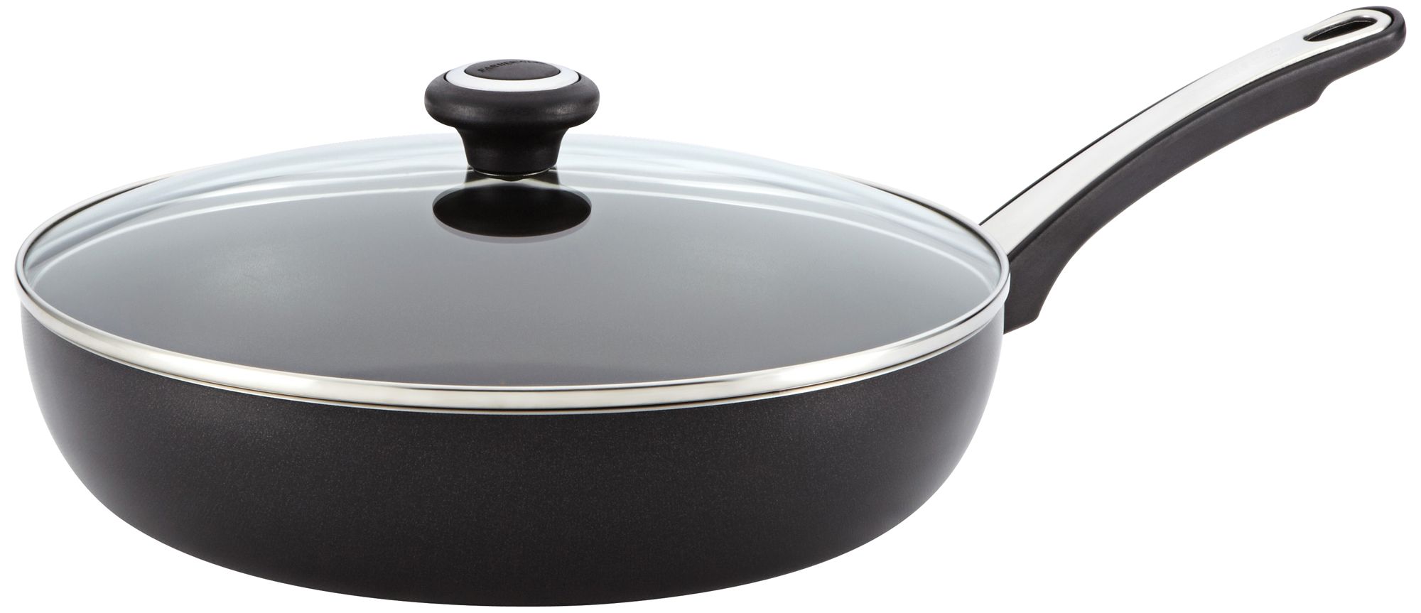 Farberware High Performance Black 12" Deep Skillet
