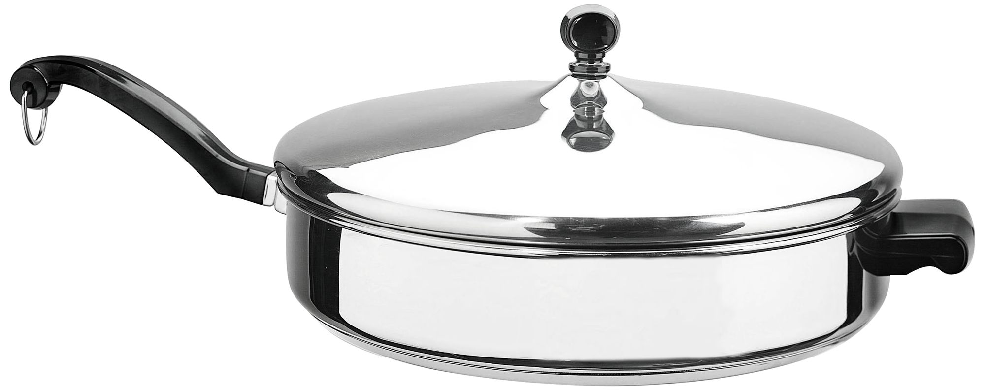 Farberware 4.5-Quart Saute Pan with Helper Handle