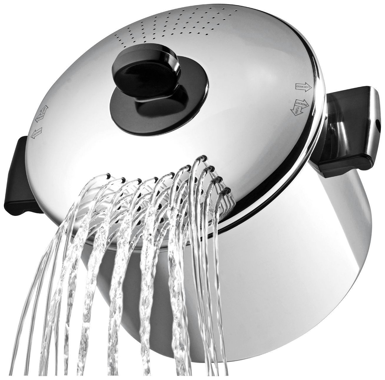 Farberware Stainless Steel 8-Quart Straining Stockpot