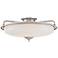 Quoizel Griffin Extra Large Nickel Floating Ceiling Light