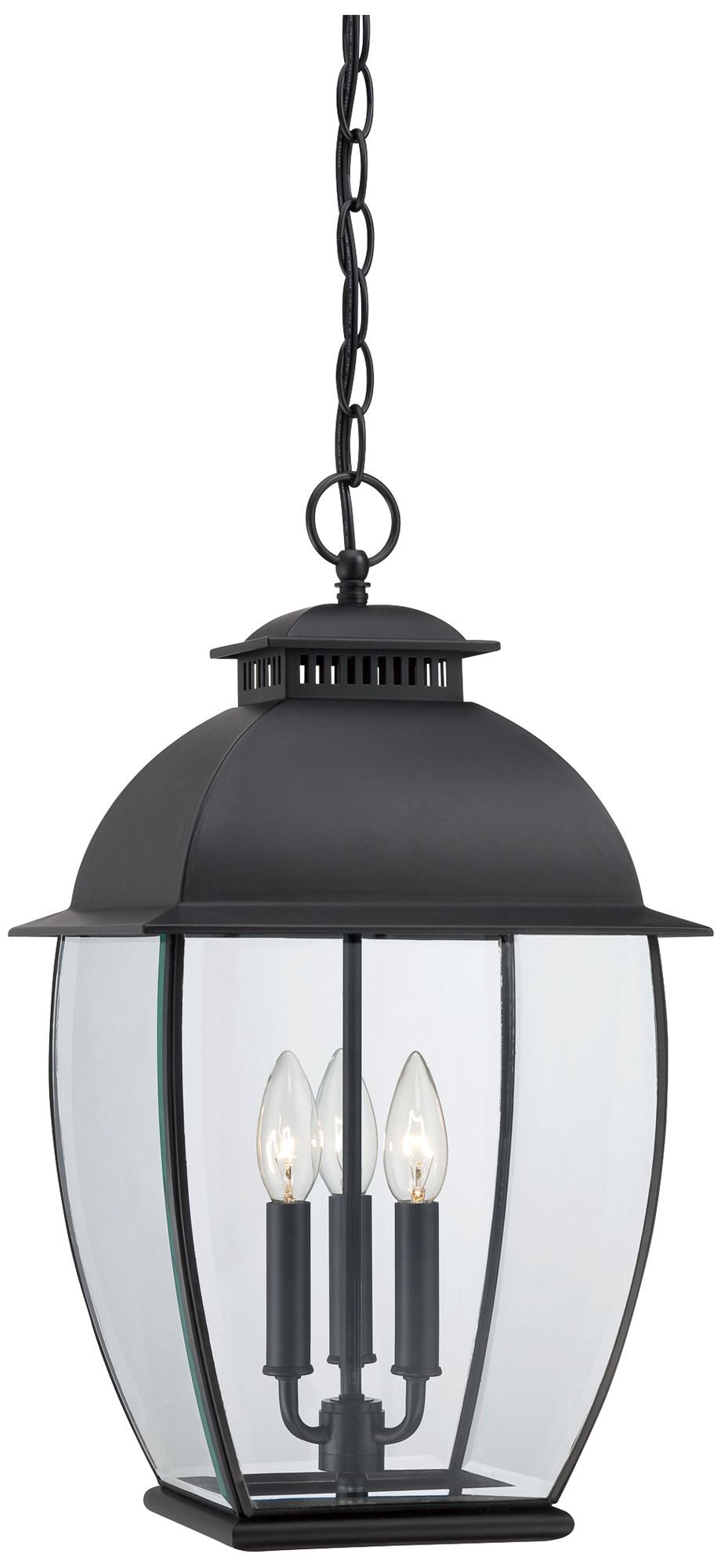 Quoizel Bain Mystic Black 20 1/2"H Outdoor Hanging Lantern