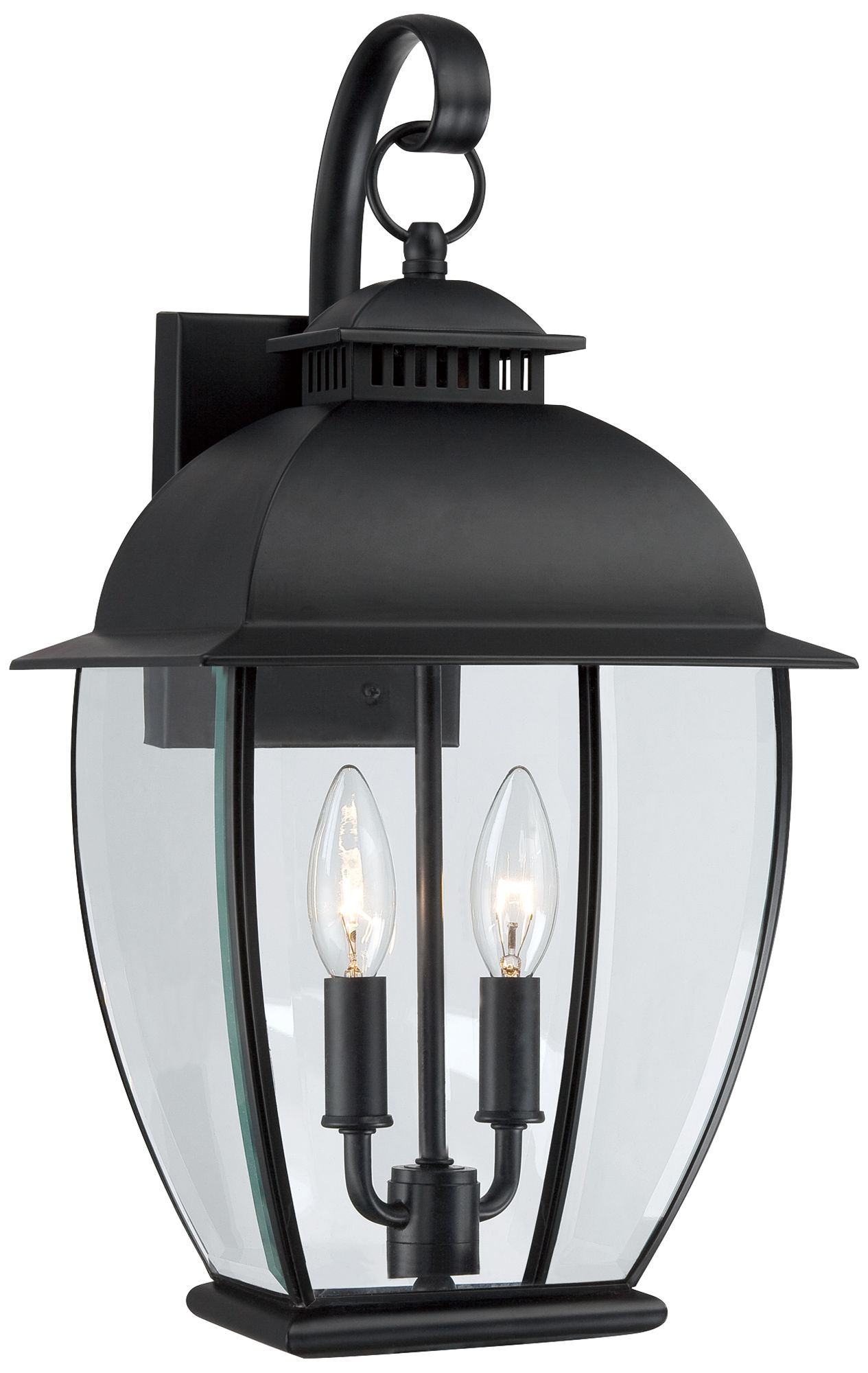 Quoizel Bain Mystic Black Medium Outdoor Wall Lantern